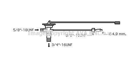 AVA QUALITY COOLING išsiplėtimo vožtuvas, oro kondicionavimas MZ1174